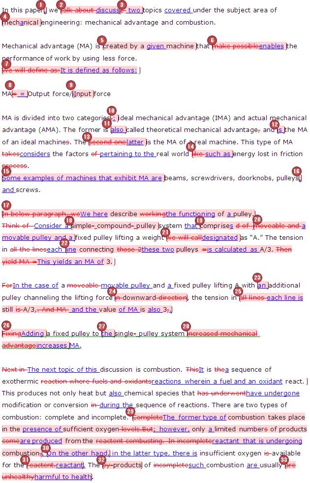 Engenharia Mecânica, Exemplos de Revisão